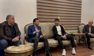 وزير الشباب والرياضة يستقبل البطل العالمي مصطفى حسين بعد إنهاء أزمة محاولة تجنيسه
