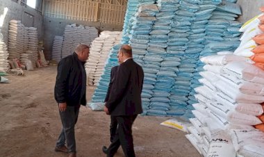 "الزراعة" تضبط مخزنًا غير مرخص لتهريب الأسمدة المدعمة بالمحلة الكبرى