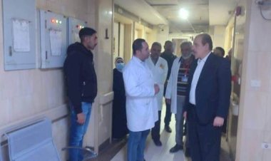 نائب وزير الصحة يتفقد منشآت طبية بالجيزة ويُشيد بأداء الأطقم الطبية بمستشفى البدرشين
