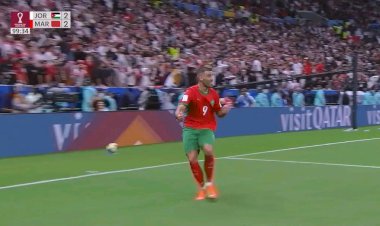 الأردن والمغرب في كأس العرب.. حمد الله يحرز الهدف الثالث لأسود الأطلس   