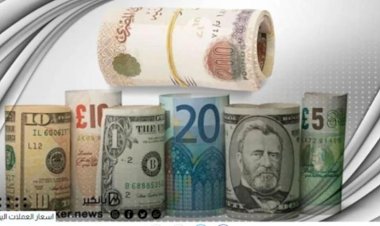 أسعار العملات في مصر اليوم الجمعة