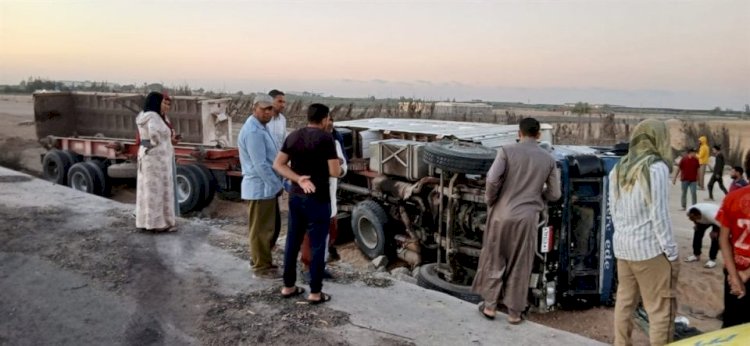 مصرع شخص وإصابة 8 آخرين في تصادم أتوبيس مع ميكروباص بالشرقية