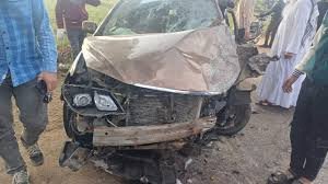 مصرع وإصابة 10 أشخاص إثر انقلاب ميكروباص بصحراوى الصف