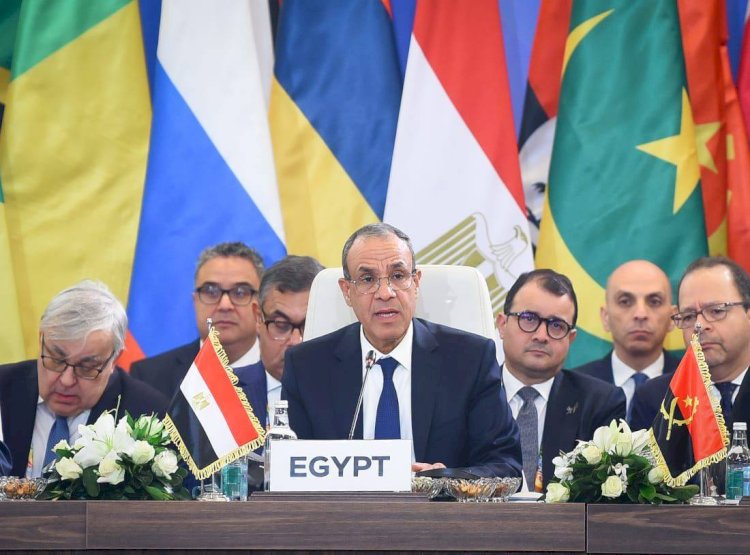 وزير الخارجية يستعرض رؤية مصر للأمن والتنمية في أفريقيا خلال المؤتمر الوزاري الثاني لمنتدى الشراكة الروسية-الأفريقية