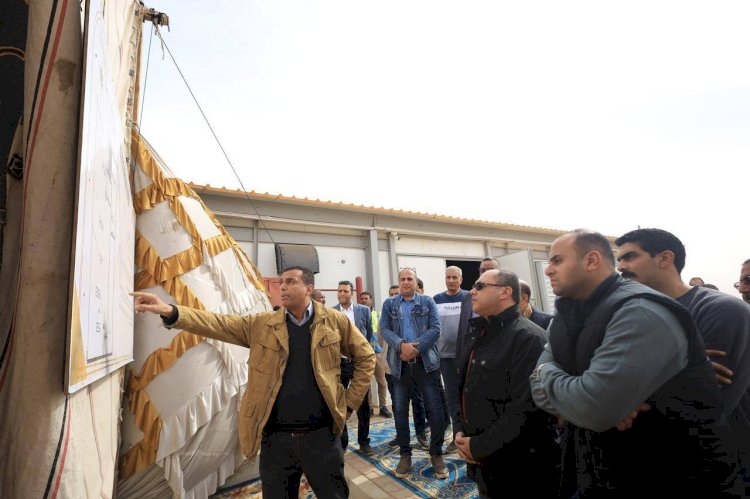 جولة تفقدية لرئيس هيئة تنمية الصعيد لمتابعة مشروعات الهيئة بمحافظة أسوان