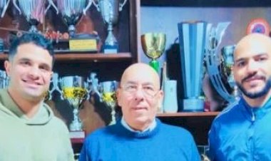 رئيس اتحاد الكاراتيه يستقبل ثنائي المنتخب بعد إنجاز الجريند وينر