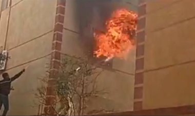 مصرع أم وطفلها ونجاة الأب في حريق مسكنهم بالإسماعيلية