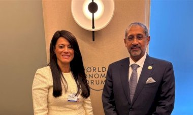 وزيرة التخطيط تلتقي الرئيس الجديد للمصرف العربي للتنمية الاقتصادية في أفريقيا