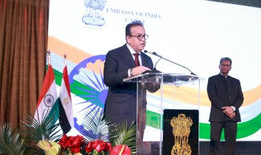 خالد عبدالغفار يشارك في احتفال سفارة الهند بالذكرى الـ77 لعيد الجمهورية