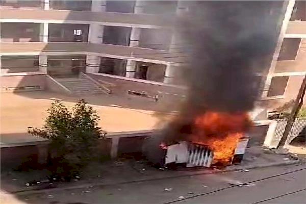 السيطرة على حريق داخل مدرسة ابتدائية فى قنا