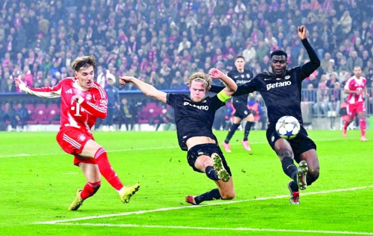 البايرن في مهمة حسم التأهل لثمن النهائي أمام سان جيلواز