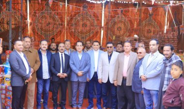 غرفة سوهاج التجارية تفتتح معرض «أهلاً رمضان» بمركز البلينا لتوفير السلع بأسعار مخفضة