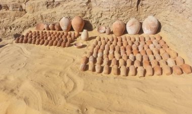 الكشف عن مجموعة من المقابر الصخرية بقبة الهواء بأسوان