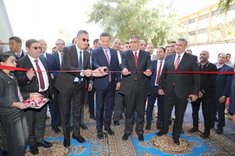 وزيرا الزراعة والتموين ومحافظة الجيزة يفتتحون معرض السلع الغذائية بالمتحف الزراعي بمناسبة شهر رمضان