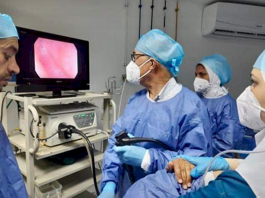 افتتاح أول وحدة مناظير جهاز هضمى بمستشفى ديرب نجم المركزى
