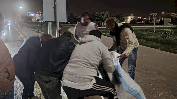 سقوط لصين سرقا تروسيكل بالغربية