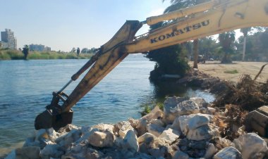 إزالة 470 تعديًا على نهر النيل وفرع فرع رشيد ضمن «المشروع القومي لضبط النيل»