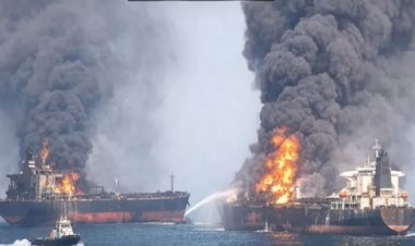 وفاة بحار وإنقاذ 38 آخرين.. هجوم تخريبي يستهدف ناقلتي نفط بالعراق